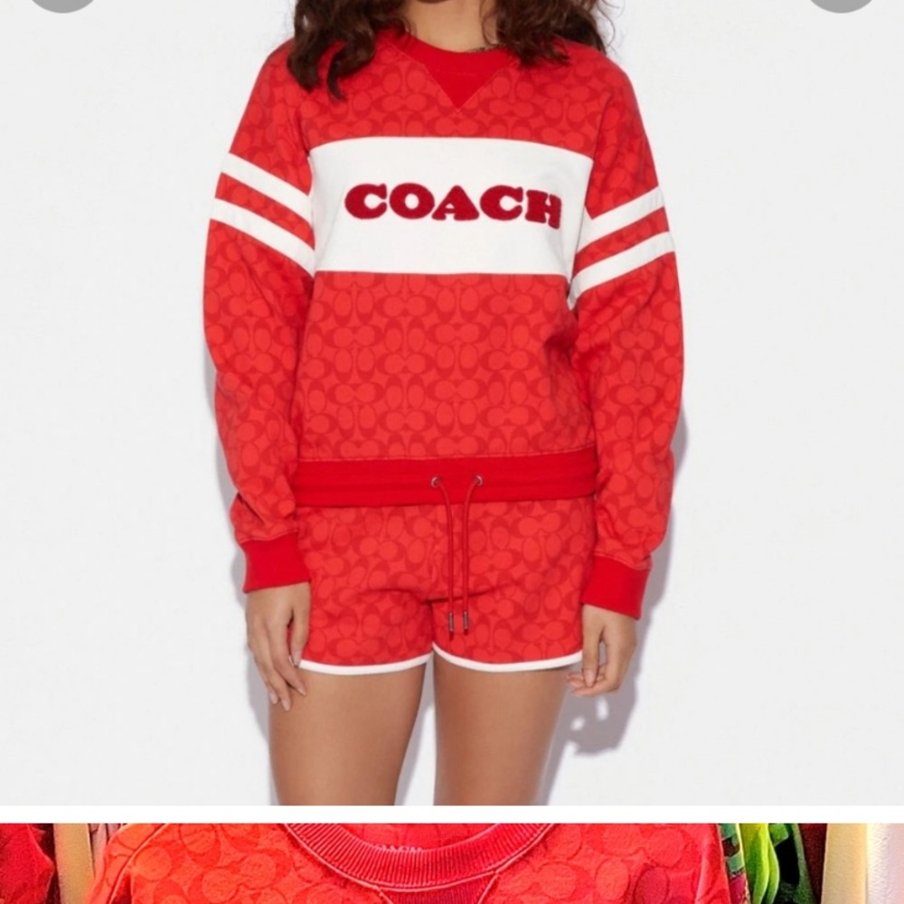 ISO coach sweatshirt and shorts. Small or xs any color or Anything similar